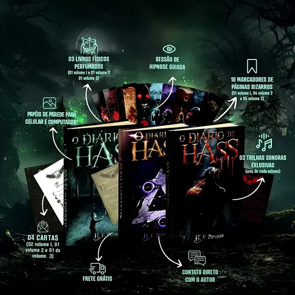 O Diário de Hass - Trilogia