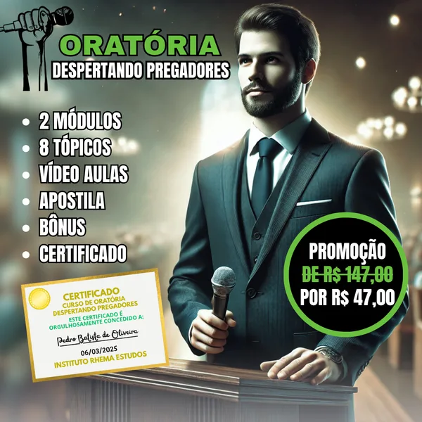 Oratória Despertando Pregadores