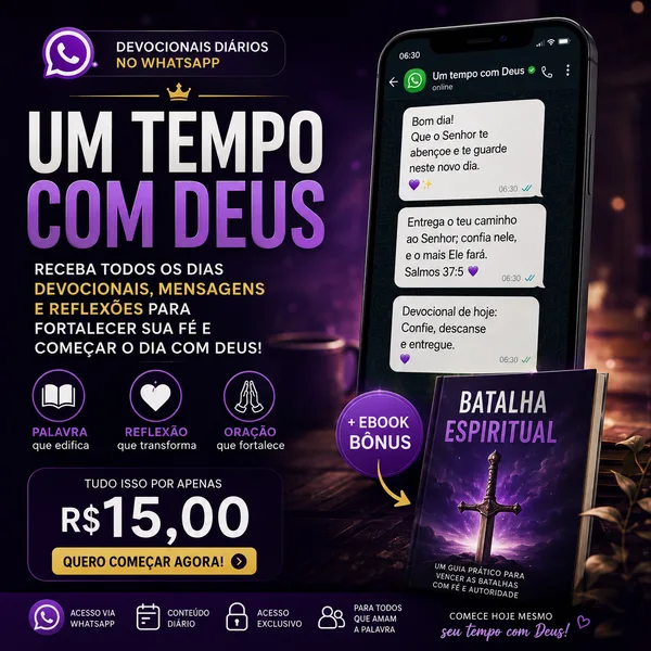 Tempo com Deus: Grupo de Devocional + Ebook Bônus